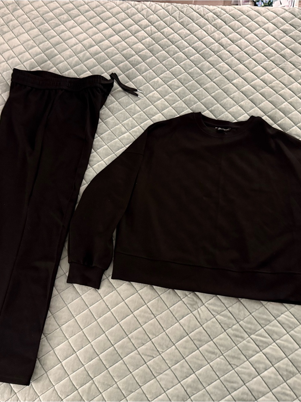 PrettyGarden Women’s Cozy Sweat pants and Pullover Set